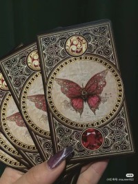 Spiritual Healing Peripherals - Metaphysical Butterfly Tarot Cards